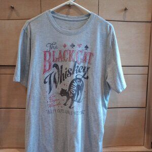 Sonoma Black Cat Whiskey Lounge T-Shirt - L